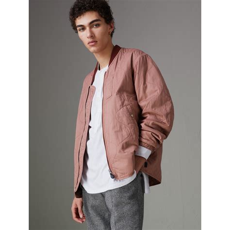 burberry summer jacket mens|burberry men's bomber jacket.